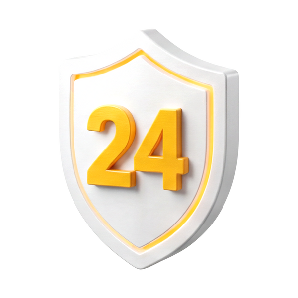 24-Month Warranty
