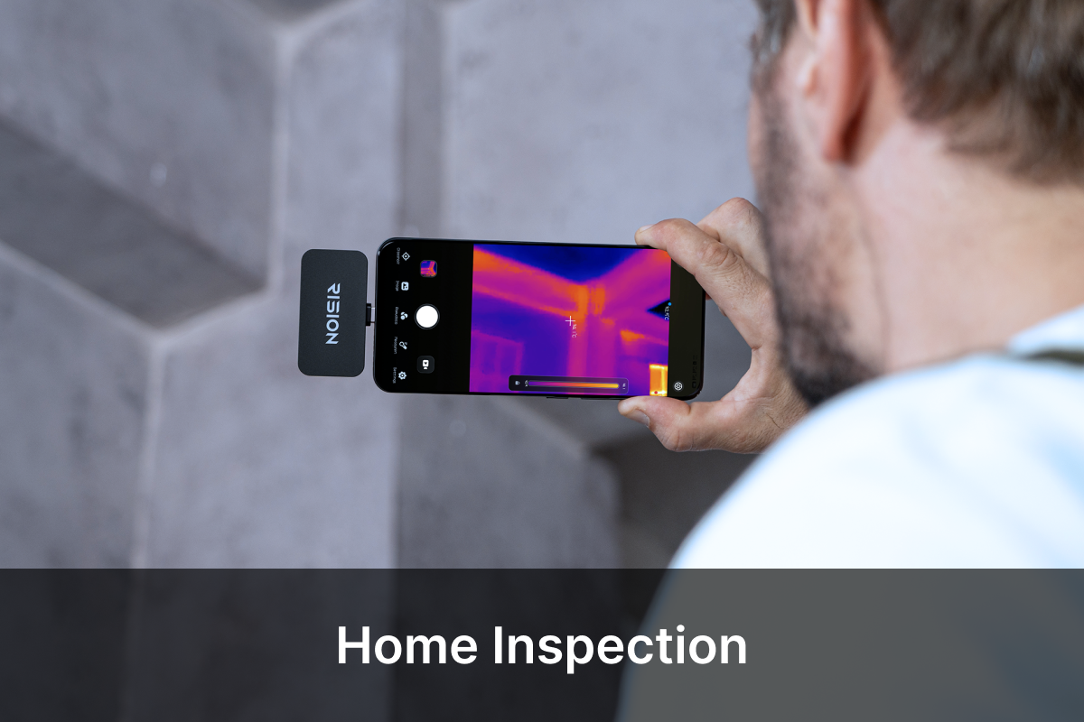 Thermal camera for home inspection