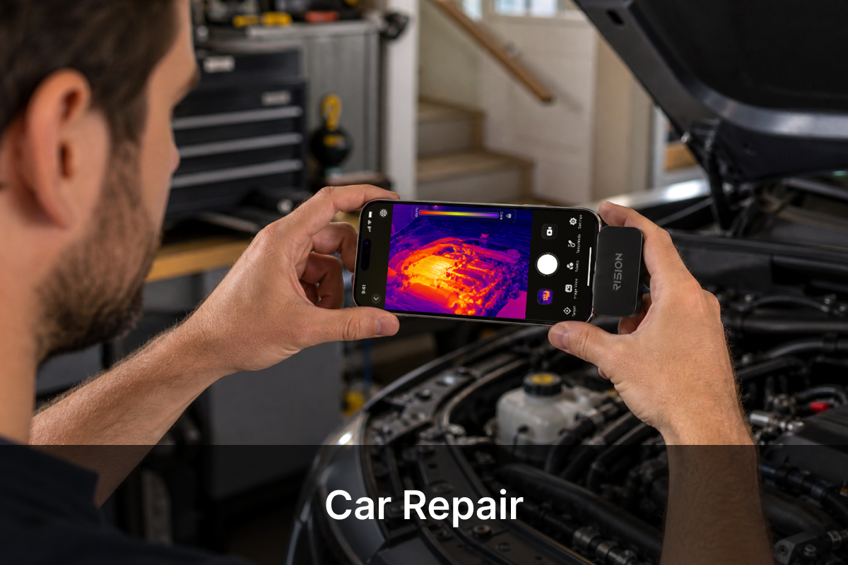 Thermal camera use cases: energy loss, HVAC issues, moisture and electrical hotspots at home