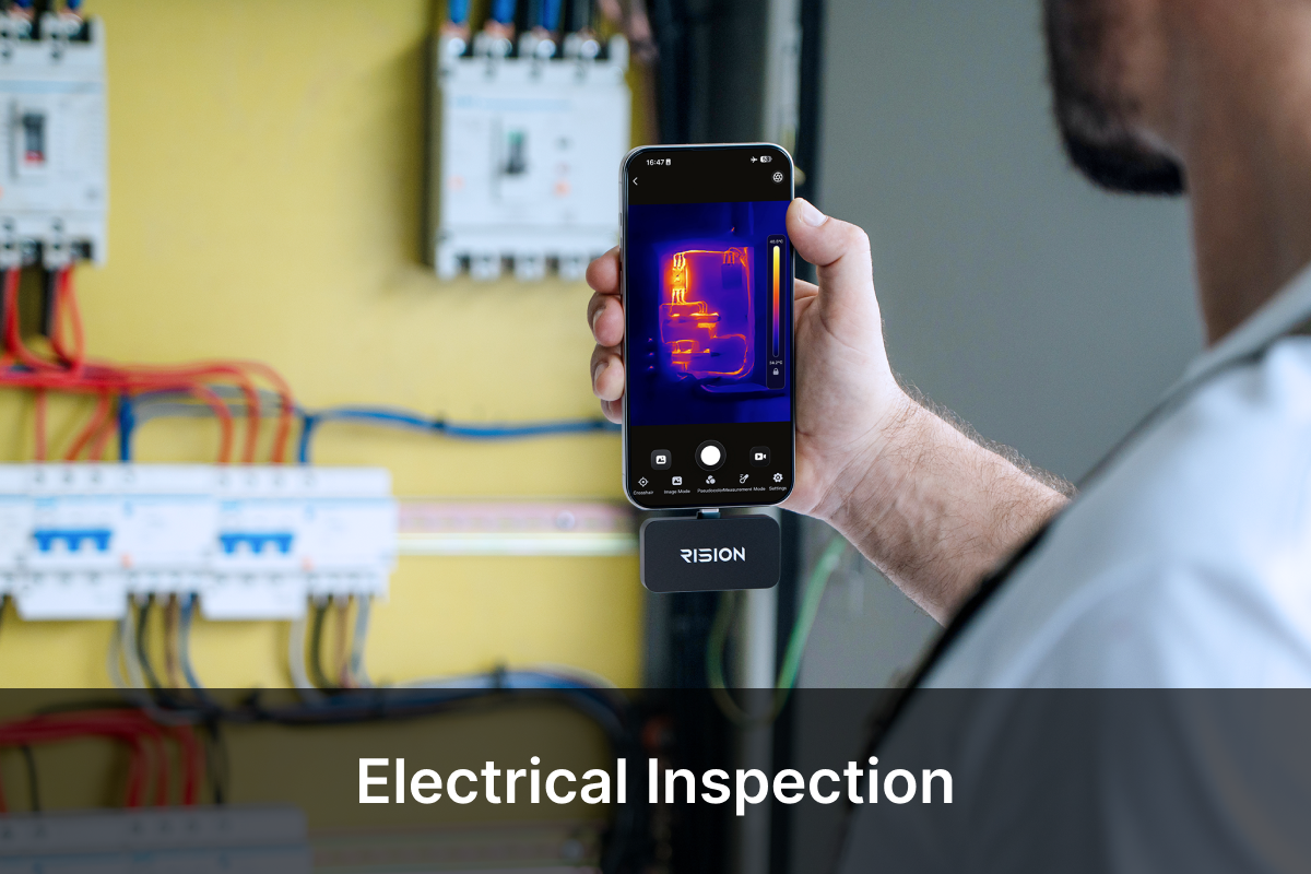 Thermal camera for electrical inspection