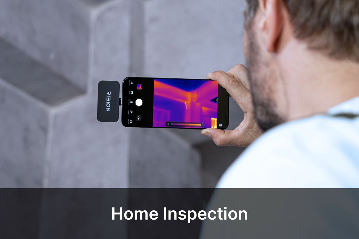 Thermal camera for home inspection