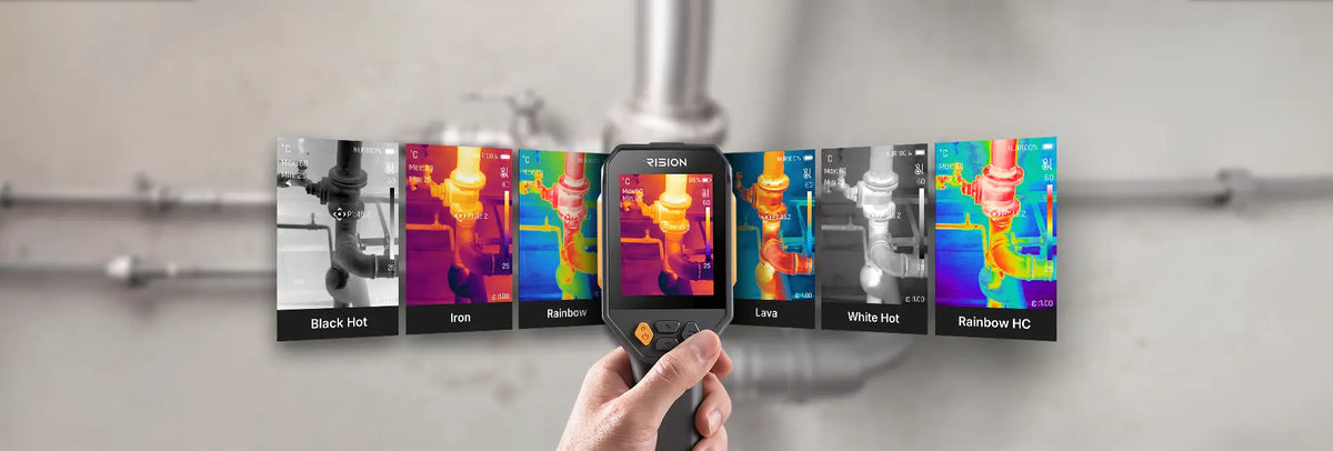 6 Practical Palettes 
for Clearer Thermal Contrast