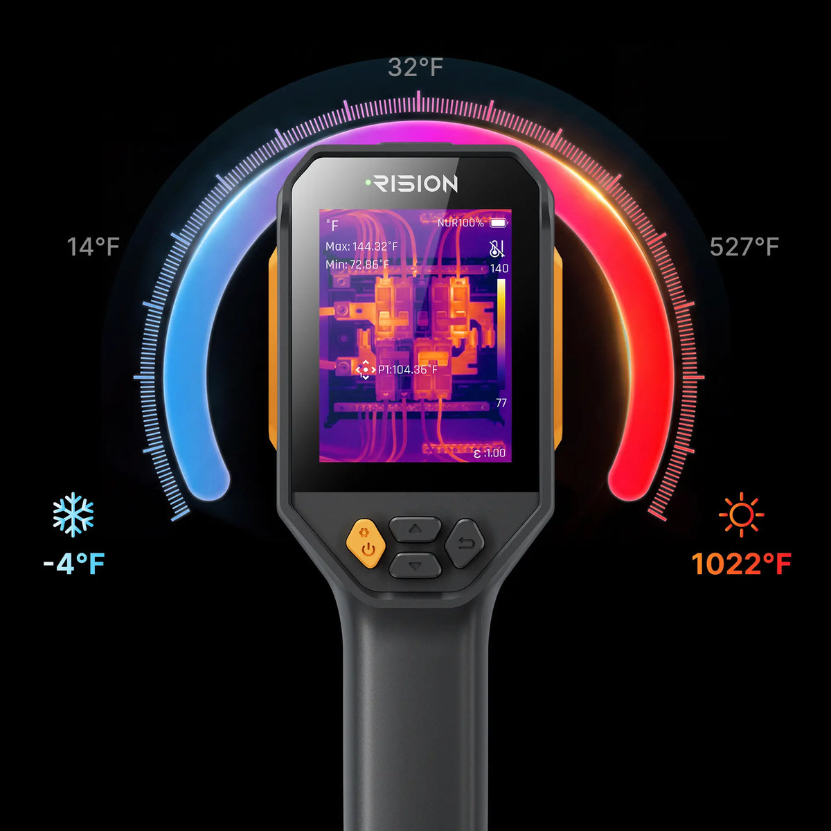 RISION Torix temperature range
